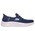Skechers Slip-ins: GO WALK Flex - Zabby, NAVY / LAVENDER, full