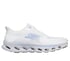 Skechers Slip-ins: GO WALK Glide-Step 2.0 - Breeze, WHITE / LIGHT BLUE, full