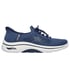 Skechers Slip-Ins: GO WALK Arch Fit 2.0 - July, NAVY / WHITE, full