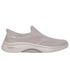 Skechers Slip-Ins: GO WALK Arch Fit 2.0 - Tatum, TAUPE, full