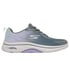 GO WALK Arch Fit 2.0 - Cassy, CHARCOAL / LAVENDER, full