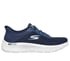 Skechers Slip-ins: GO WALK Flex - Carla, NAVY / WHITE, full