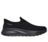 Skechers Slip-ins Relaxed Fit: GO WALK Arch Fit N-Joy - Arianne, BLACK, full