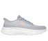 Skechers Slip-ins: GO WALK Max Cushioning Hyper Burst - Nikita, GRAY / PINK, full