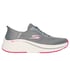 Skechers Slip-ins: Max Cushioning Elite - Vanish, CHARCOAL / PINK, full