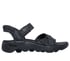 Skechers Slip-ins: GO WALK Massage Fit Sandal - Heather, NOIR / GRIS, full