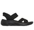 Skechers Slip-ins: GO WALK Arch Fit 2.0 Sandal - Francesca, BLACK, full