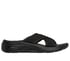 GO WALK Arch Fit 2.0 Sandal - Talia, NOIR / OR ROSE, full