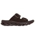 GO WALK Glide-Step 2.0 Sandal - Macy, DARK BROWN, full
