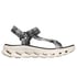 GO WALK Glide-Step 2.0 Sandal - Ava, BLACK / GRAY, full