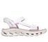 Skechers Slip-ins: GO WALK Glide-Step 2.0 Sandal -&nbsp;Cozy Fit Jada, WHITE / PINK, full