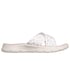 GO WALK Flex Sandal - Cozy Fit Blossom, WHITE / PINK, full
