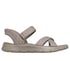 Skechers Slip-ins: GO WALK Flex Sandal - Charlotte, TAUPE, full