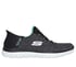 Skechers Slip-ins: Summits - Dazzling Haze, BLACK / TURQUOISE, full