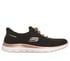 Skechers Slip-ins: Summits - Crystal Dream, NOIR / OR ROSE, full