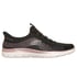 Skechers Slip-ins: Summits - Sweet Stitch, BLACK / ROSE GOLD, full