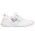 Skechers Slip-ins JGoldcrown: Contour Foam - Cozy Fit&nbsp;Timeless Heart, WHITE / MULTI, full