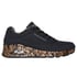 Skechers x JGoldcrown: Uno - Loving Love, BLACK / ROSE GOLD, full