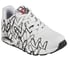 Skechers x JGoldcrown: Uno - Spread the Love, WEISS / BLAU / GRAU, full