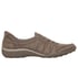Skechers Slip-ins Relaxed Fit: Breathe-Easy - Authentic Charm, DARK TAUPE, full