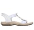 Skechers Slip-ins: Reggae Slim - Blooming Romance, WHITE, full