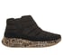 Skechers Slip-ins Relaxed Fit: Ultra Flex 4.0 Boot - Cozy Chic, BLACK / LEOPARD, full