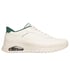 Skechers Slip-ins: UNO&nbsp;Flex - Step N Knit, WHITE / GREEN, full