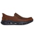 Skechers Slip-ins Relaxed Fit: Arch Fit Orvan - Glide Moc, BROWN, full