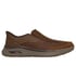 Skechers Slip-ins Relaxed Fit: Arch Fit Crosser - Oak, BRAUN, full