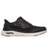 Skechers Slip-ins Relaxed Fit: Arch Fit Crosser - Frederick, BLACK, full
