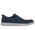 Skechers Slip-ins Relaxed Fit: Melson - Cozy Fit Diamond Moc, NAVY, full