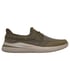 Skechers Slip-ins: Delson 3.0 - Cozy Fit Skipper, OLIVE, full