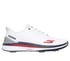 Skechers Slip-ins Golf Waterproof: Blade Tour - Fairway Heritage, WHITE / NAVY, full
