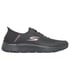 Skechers Slip-ins: GO WALK Flex - Hands Up, DARK GRAU, full
