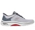 Skechers Slip-ins: GO WALK Arch Fit 2.0 - Cal, GRAY / RED, full