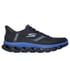 Skechers Slip-ins: GO WALK Glide-Step 2.0 - Zac, GRAY / BLUE, full