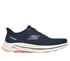 Skechers Slip-ins: GO WALK 8, NAVY / ORANGE, full