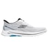 Skechers Slip-ins: GO WALK 8, WHITE / BLACK, full