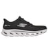 Skechers Slip-ins: GO WALK Glide-Step 2.0 - Santiago, BLACK / WHITE, full