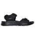 GO WALK Flex Sandal - Antigua Beach, BLACK, full