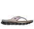 GO WALK Glide-Step 2.0 Sandal - Chandler, DARK TAUPE, full