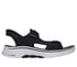 Skechers Slip-ins: GO WALK 7 Sandal - Ken, BLACK / GRAY, full