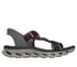 Skechers Slip-ins: GO WALK Glide-Step 2.0 Sandal - Gerry, GRAY / RED, full