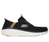 Skechers Slip-ins: D'Lux Walker 2.0 - Taurrel, CZARNY / ZOLTY, full