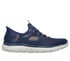Skechers Slip-ins Waterproof: Summits - Corbos, NAVY / ORANGE, full