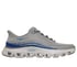 Skechers Slip-ins: Arch Fit Glide-Step Wave - Zanaro, GRAY / BLUE, full