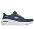 Skechers Slip-ins: Arch Fit 3.0 - Fiddow, NAVY / ORANGE, full