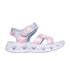 S-Lights: Heart Lights Sandal - Heart Beam, SREBRNY  /  WIELOKOLOROWY, full