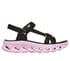 GO WALK Glide-Step 2.0 Sandal - Core Walk, BLACK / PINK, full