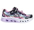Flutter Heart Lights - Groovy Swirl, BLACK / PINK, full